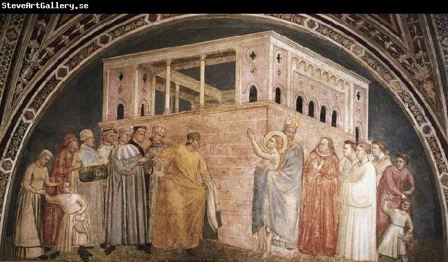 GIOTTO di Bondone Renunciation of Wordly Goods